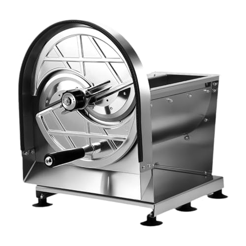 Gralara Gemüseschneider Manuelles Kartoffel Schneidewerkzeug Obstschneider Edelstahl Küchengerät mit Einstellbarer Dicke für Restaurant Haushalt Cat, B Gralara Gemüseschneider Manuelles Kartoffel Schneidewerkzeug Obstschneider Edelstahl Küchengerät mit Einstellbarer Dicke für Restaurant Haushalt Cat, B von Gralara