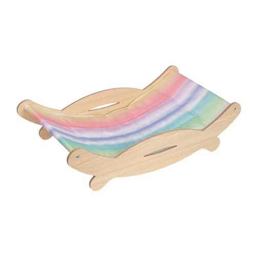 Gralara Hängemattenbett für Katzen, Ergonomisches Möbelstück mit Gelmatte, Ideal Zum Schlafen Im Innen Und Außenbereich, L von Gralara