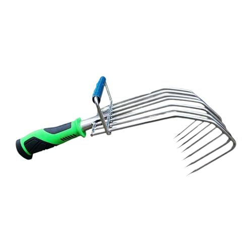 Gralara Handrechen, Tragbarer Garten Handrechen, Laubrechen für Die Rasen Und Gralara Handrechen, Tragbarer Garten Handrechen, Laubrechen für Die Rasen Und von Gralara