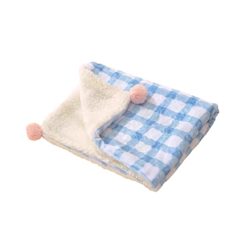 Gralara Haustierdecke, Multifunktionale Matte für Haustiere, Kissen für Hundekäfige Und Katzen, Blau, M Gralara Haustierdecke, Multifunktionale Matte für Haustiere, Kissen für Hundekäfige Und Katzen, Blau, M von Gralara
