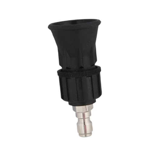 Gralara Hochdruckdüse Druckreiniger Sprühaufsatz Schnellkupplung Edelstahl für Fahrzeugpflege Outdoor-Reinigung 3.8cmx8.5cm von Gralara