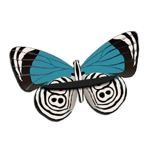 Gralara Hölzerne Schmetterling Wandregal Display Ständer praktische Elegante Lagerregal Wandkunst für Büro Balkon Esszimmer Badezimmer Badezimmer, Blauer Flügel Gralara Hölzerne Schmetterling Wandregal Display Ständer praktische Elegante Lagerregal Wandkunst für Büro Balkon Esszimmer Badezimmer Badezimmer, Blauer Flügel von Gralara