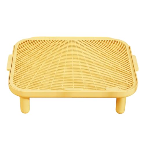 Gralara Katzenstreu Rampe Als Und Streufangmatte EIN Vorleger Als Einstiegshilfe mit Doppellagiger Struktur Und Großem Fassungsvermögen für Hauska, Groß von Gralara