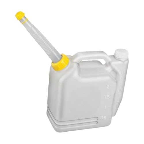 Gralara Öl Messkanne für Benzinöl Mischflasche mit Ausgießer 2 Takt Motor Kraftstoff Behälter Verhältnis Flasche Kontrast Topf PP Material für Garteng, 2l Gralara Öl Messkanne für Benzinöl Mischflasche mit Ausgießer 2 Takt Motor Kraftstoff Behälter Verhältnis Flasche Kontrast Topf PP Material für Garteng, 2l von Gralara