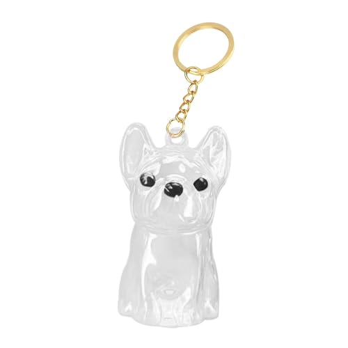 Gralara Praktischer Haustierhaar Sammler Schlüsselband Als Erinnerungsstück Und Dekoratives Accessoire für Tierfreunde, Bulldog von Gralara