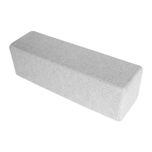 Gralara Sofa Seitenarmlehne Kissen, Taillen Rückenlehne Kissen Lendenkissen, Couch Armlehne, Sofakissen, Armstütze, Sofa-Armstützrolle Sofakissenstütze für Sofa, Armlehne, Kopfteil, Waschbar, Hellgrau Gralara Sofa Seitenarmlehne Kissen, Taillen Rückenlehne Kissen Lendenkissen, Couch Armlehne, Sofakissen, Armstütze, Sofa-Armstützrolle Sofakissenstütze für Sofa, Armlehne, Kopfteil, Waschbar, Hellgrau von Gralara