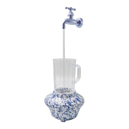 Gralara Unsichtbare fließende Ausguss Gießkanne unsichtbare Brunnen Ornament für Desktop, Style A von Gralara