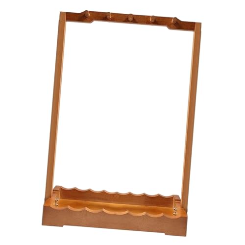 Gralara Windspielständer Pinselhalter für Kalligrafie Dekoständer Stifthalter Praktischer Mehrzweckständer Aus Holz für Die Stilvolle Innendekoration Und Als, Holzfarbe Gralara Windspielständer Pinselhalter für Kalligrafie Dekoständer Stifthalter Praktischer Mehrzweckständer Aus Holz für Die Stilvolle Innendekoration Und Als, Holzfarbe von Gralara