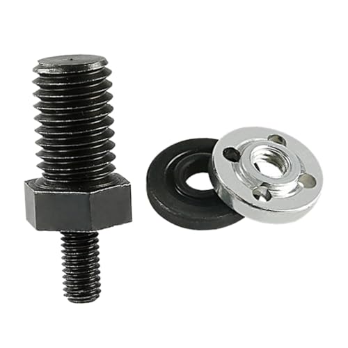 Gralara Winkelschleifer Zubehör Adapter M 5 auf M 10 mit Verlängerung, M5 bis M10 Platten von Gralara