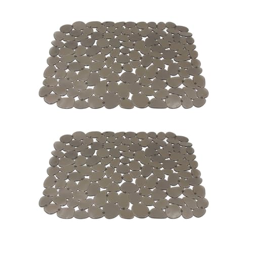 2er Set Home Weich-PVC Spülbeckenmatten Spüle Netz Geschirr Abtropfmatte Spülbecken Zubehör PVC Geeignet zum Trocknen von Geschirr 2er Set Home Weich-PVC Spülbeckenmatten Spüle Netz Geschirr Abtropfmatte Spülbecken Zubehör PVC Geeignet zum Trocknen von Geschirr von Gramigg