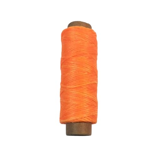 50 m 150D flaches, gewachstes Garn, 0,8 mm dick, gewachste Schnur, Handnähgarn, Nähschnur für Lederarbeiten, Zubehör für Ledernäharbeiten 50 m 150D flaches, gewachstes Garn, 0,8 mm dick, gewachste Schnur, Handnähgarn, Nähschnur für Lederarbeiten, Zubehör für Ledernäharbeiten von Gramigg