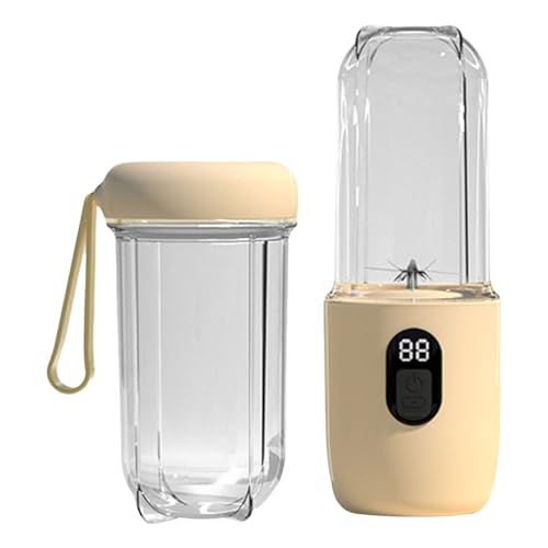 500 ml tragbarer Shakes Maker USB wiederaufladbarer Entsafter Mixer Entsafter Becher mit leistungsstarkem Motor für Zuhause und Fitnessstudio von Gramigg