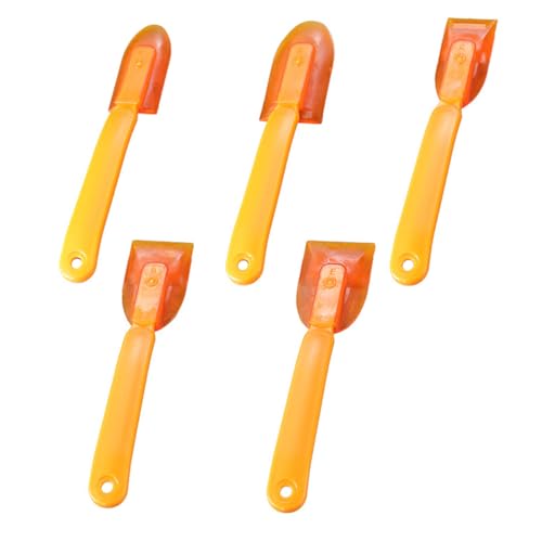 5pcs Abs Gummi Rakel Scrapers Weichkanten Bequemes Nicht Überrutsches Mörtelreinigungswerkzeug Für Verschiedene Oberflächen Fugenmörtel Entfernen Sie Werkzeug Für Fliesen Entfernen von Gramigg