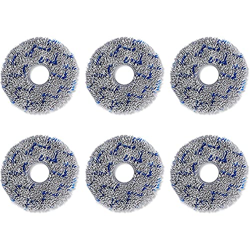 6 Stück/Set Bodenwaschtuch für T20 Roboter-Wischmopp, waschbar, wiederverwendbar, Mikrofaser-Reinigungspads, Wischmopp-Ersatz 6 Stück/Set Bodenwaschtuch für T20 Roboter-Wischmopp, waschbar, wiederverwendbar, Mikrofaser-Reinigungspads, Wischmopp-Ersatz von Gramigg