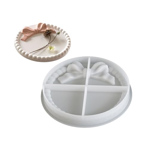 Anfängerfreundliche Silikon-Serviertablett-Form, dekorative Tablett-Formen für kreative Harzprojekte und Obstbrett-Untersetzer von Gramigg
