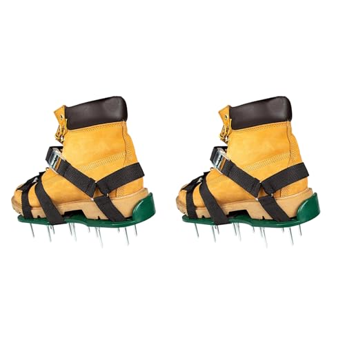 Atmungsaktive Belüfter-Schuhe mit verstärkten Nägeln für sichere Hofkultivierung und Sauerstoffversorgung, Belüfterschuhe für Gartenarbeit von Gramigg