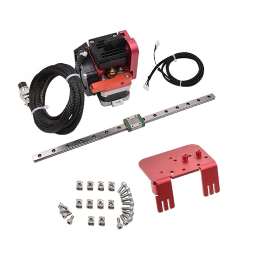 Drucker Linearführungsschienen MK8 Extruder Direct Drive Kit mit fester Backplane-Halterung, Upgrade-Kit für Ender3 Drucker Linearführungsschienen MK8 Extruder Direct Drive Kit mit fester Backplane-Halterung, Upgrade-Kit für Ender3 von Gramigg