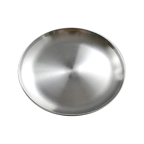 Edelstahlplatte Runder Essteller Servierstichstable Westelsteak Teller Zum Servieren Von Snackcamping Edelstahlplatte Runder Essteller Servierstichstable Westelsteak Teller Zum Servieren Von Snackcamping von Gramigg