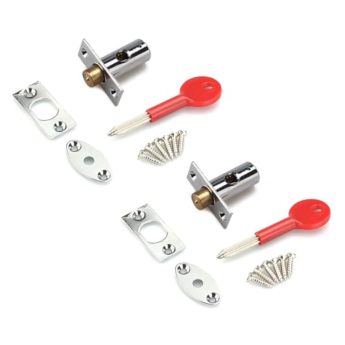 Einsteckschrauben mit Stern, verdecktes Einsteckrohr, gut unsichtbar für Diebstahlsicherungsriemen, 2 Stück von Gramigg