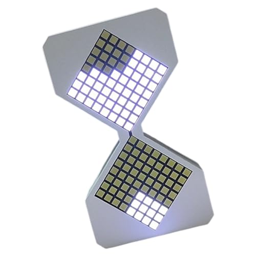 Elektronischer Sanduhr-Timer mit einstellbarer Helligkeit und Sensoren für Zuhause, Büro, Schreibtischdekoration, LED-Nachtlicht von Gramigg