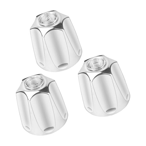 Erosionsbeständiges Duschknauf-Ersatz-Set, Wannen-Wasserhahn-Griff, Umrüst-Set, heiße und kalte Ventile für Badewannen, Wasserhahn und Stahl-Duschknäufe Erosionsbeständiges Duschknauf-Ersatz-Set, Wannen-Wasserhahn-Griff, Umrüst-Set, heiße und kalte Ventile für Badewannen, Wasserhahn und Stahl-Duschknäufe von Gramigg