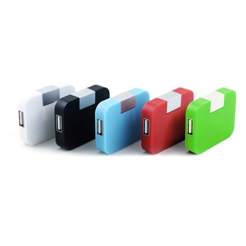 Gramigg 4 x schnelle USB-2.0-Hubs mit 4 Anschlüssen, faltbares Design, Splitter für mehr Produktivität im Büro oder zu Hause Gramigg 4 x schnelle USB-2.0-Hubs mit 4 Anschlüssen, faltbares Design, Splitter für mehr Produktivität im Büro oder zu Hause von Gramigg