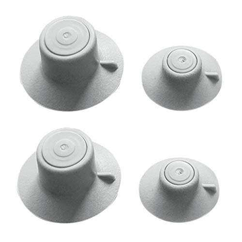 Gramigg Cooling Pad Nicht Schlupf Notizbuch Basis Trottel Wärmeleitdissipation Fußpolsterhalter 4pcs Für Notebook Computer von Gramigg