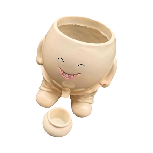 Gramigg Kreativer Streich Guy Succulents Töpfe Für Innenschreibtisch Künstlerische Dekore Lustiger Streich Guy Desktop Pflanzer Für Kleine Pflanzen Gramigg Kreativer Streich Guy Succulents Töpfe Für Innenschreibtisch Künstlerische Dekore Lustiger Streich Guy Desktop Pflanzer Für Kleine Pflanzen von Gramigg