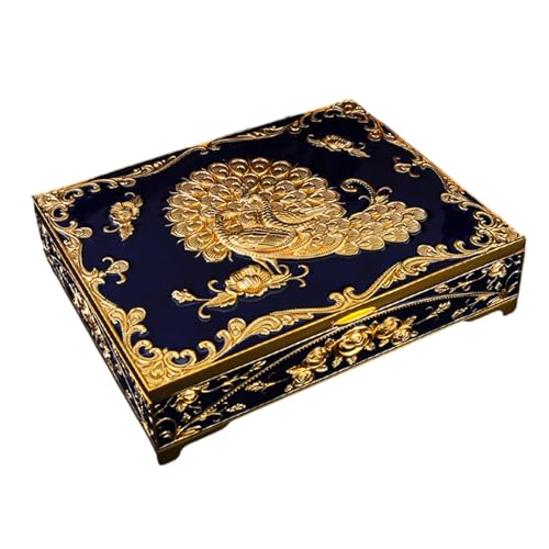 Gramigg Schmuck-Organizer aus Metall, tragbares Design mit geteilten Abschnitten, platzsparende Reisetasche für einfachen Zugriff, widerstandsfähige Box Gramigg Schmuck-Organizer aus Metall, tragbares Design mit geteilten Abschnitten, platzsparende Reisetasche für einfachen Zugriff, widerstandsfähige Box von Gramigg
