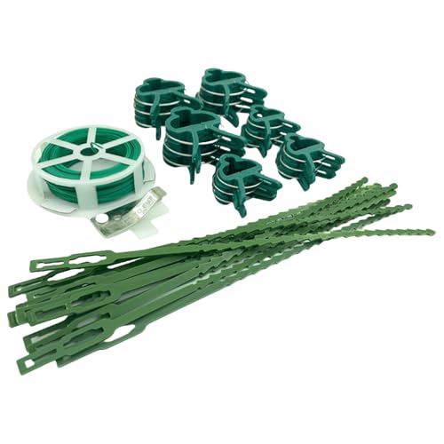 Gramigg Verstellbare Fixierungsklammern Für Balkongartenanlagen Und Twist Krawatten Für Die Flexible Unterstützung Von Innenläden Freien Freien Freien Pflanzenbefestigungselemente von Gramigg