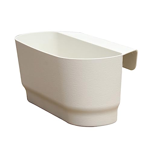 Halbrunde Blumentöpfe zum Aufhängen an der Wand, geeignet für Balkon, Zaun, Garten, Outdoor, Innenbereich, vertikal, Hydrokultur, halbrund, kleiner Topf Halbrunde Blumentöpfe zum Aufhängen an der Wand, geeignet für Balkon, Zaun, Garten, Outdoor, Innenbereich, vertikal, Hydrokultur, halbrund, kleiner Topf von Gramigg