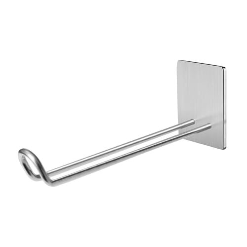 Mehrzweck-Haken aus Edelstahl, platzsparend, Handtuchaufhänger, Hängeregal mit starker Tragfähigkeit, Wandhaken Mehrzweck-Haken aus Edelstahl, platzsparend, Handtuchaufhänger, Hängeregal mit starker Tragfähigkeit, Wandhaken von Gramigg