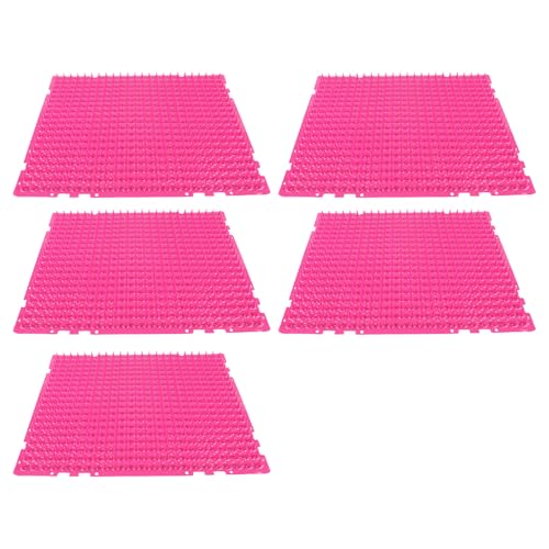 Outdoor Abschreckung Katzen Matten Plastomer Jump Prickles Strips Groß für verschiedene kleine Haustiere 5er Pack Outdoor Space Protectors von Gramigg