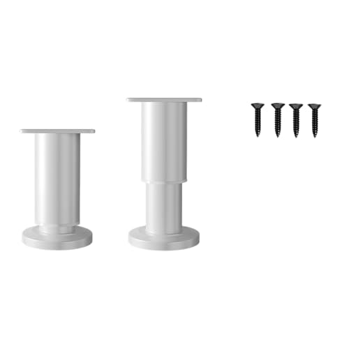 Packung Mit 2 Verstellbaren Stahlmöbeln Beine Sofa Couch Beine Stoßdämpfer Fußpolster Für Schreibtische Sofas Regale & Kommode Höhenhöhe Verstellbare Beine Packung Mit 2 Verstellbaren Stahlmöbeln Beine Sofa Couch Beine Stoßdämpfer Fußpolster Für Schreibtische Sofas Regale & Kommode Höhenhöhe Verstellbare Beine von Gramigg