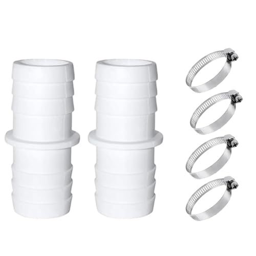 Poolschlauch Adapter Set Flexible Pool Rohr Gelenk Schlauchverbinder Umwandlungsadapter für Wartungssysteme Auslaufsicher von Gramigg