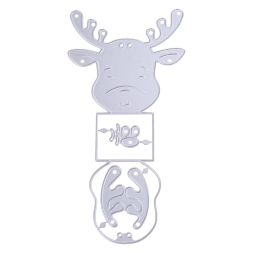 Rentier-Prägeschablonen für Weihnachten, Prägung für Scrapbooking, Kartenherstellung, Album, Rentier, Stanzformen für Kartenherstellung, Weihnachten, Rentier, Stanzformen für Kartenherstellung Rentier-Prägeschablonen für Weihnachten, Prägung für Scrapbooking, Kartenherstellung, Album, Rentier, Stanzformen für Kartenherstellung, Weihnachten, Rentier, Stanzformen für Kartenherstellung von Gramigg