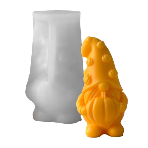 Silikonform für Kürbis-Zwerge, handgefertigt, geeignet für Harzguss und Seifenherstellung, wiederverwendbare Silikonform Silikonform für Kürbis-Zwerge, handgefertigt, geeignet für Harzguss und Seifenherstellung, wiederverwendbare Silikonform von Gramigg