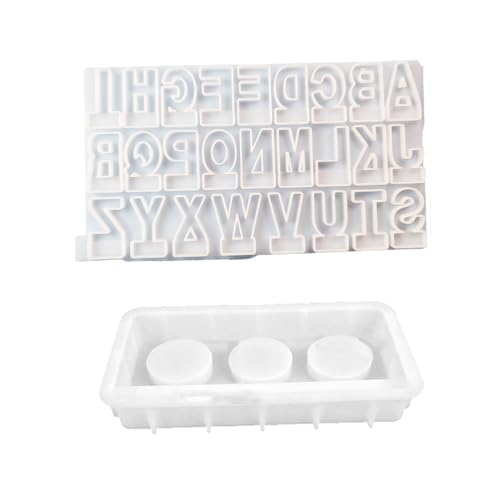 Silikonform mit englischen Buchstaben, Kerzenhalter, mit 2/3 Löchern für Teelichthalter, DIY-Silikonformen für Beton Silikonform mit englischen Buchstaben, Kerzenhalter, mit 2/3 Löchern für Teelichthalter, DIY-Silikonformen für Beton von Gramigg