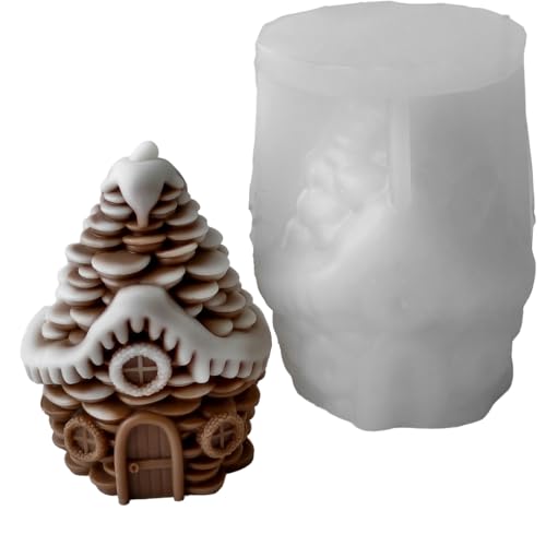 Tannenzapfen-Silikonform, Weihnachtsmotiv, Silikon für handgefertigte Seife, Schokolade, Festival, Dekoration, handgefertigte Herstellung von Gramigg