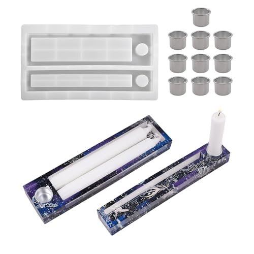 Wiederverwendbare Silikonform für Zement, Wachs, Harz, abnehmbares Design, glatte Oberflächen, ideal für Bastelgeschenke, wiederverwendbare Silikonhalterform Wiederverwendbare Silikonform für Zement, Wachs, Harz, abnehmbares Design, glatte Oberflächen, ideal für Bastelgeschenke, wiederverwendbare Silikonhalterform von Gramigg