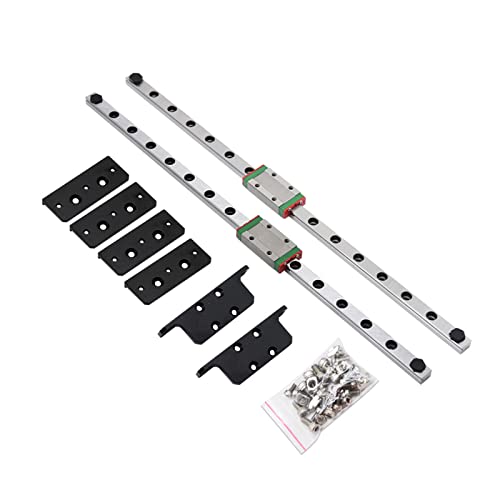 Y MGN9H Linearschienen-Kit mit Fixplattenhalterung für Ender3 S1/Ender3 S1 Drucker Teil Zubehör Linearführungsset von Gramigg
