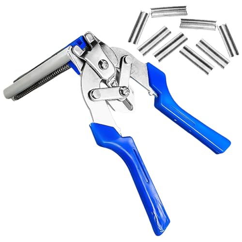 Zaunzange mit Griff Gartenzaun Werkzeug Drahtösenzange und 600 M Typ Clips für Drahtbefestigung Befestigungsset Zaunzange mit Griff Gartenzaun Werkzeug Drahtösenzange und 600 M Typ Clips für Drahtbefestigung Befestigungsset von Gramigg