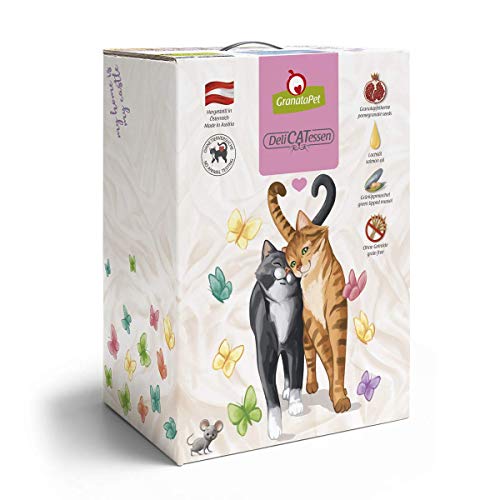 GranataPet DeliCatessen Kaninchen & Lamm Adult, Trockenfutter für Katzen, schmackhaftes Katzenfutter, Alleinfuttermittel ohne Getreide & ohne Zuckerzusätze, 9 kg GranataPet DeliCatessen Kaninchen & Lamm Adult, Trockenfutter für Katzen, schmackhaftes Katzenfutter, Alleinfuttermittel ohne Getreide & ohne Zuckerzusätze, 9 kg von GranataPet