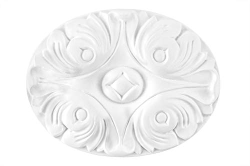 1 Ornament | Türbekrönung | stoßfest | Grand Decor | 115x154mm | D489 von Grand Decor