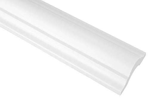 2 Meter | Wand- und Deckenumrandung | PU | Fries | stoßfest | Perfect | 40x18mm | CR810 2 Meter | Wand- und Deckenumrandung | PU | Fries | stoßfest | Perfect | 40x18mm | CR810 von Grand Decor