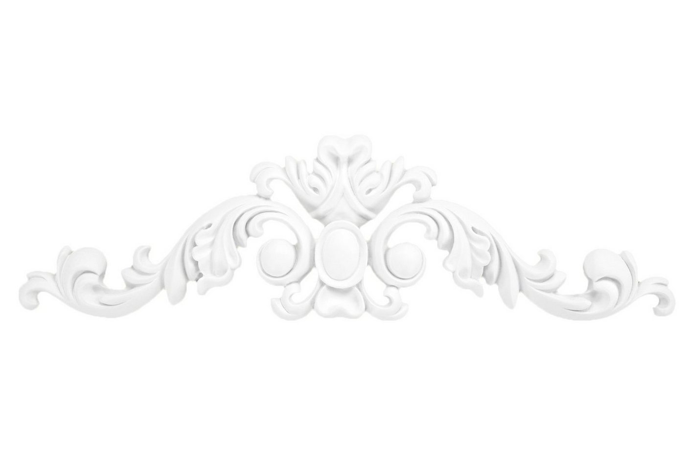 Grand Decor Wanddekoobjekt A605 (Ornament aus PU - große Auswahl, 80x300mm Stuck, stoßfeste Deko schnitzerei - Verzierung für Wand und Deck) von Grand Decor