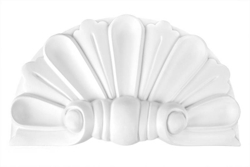 Grand Decor Wanddekoobjekt D484 (Türbekrönung Türrahmen Bekrönung Giebel PU Kunststoff stoßfest) von Grand Decor