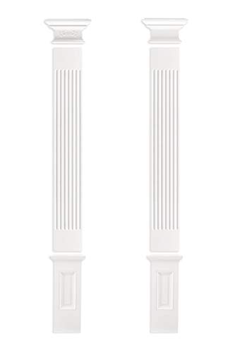 Pilaster Komplettset 2 | vorgrundierte Oberfläche | inkl. Kapitell und Basis | schöner Wohnen | Wanddekor | Stuck | weiß | PU | PL275 Pilaster Komplettset 2 | vorgrundierte Oberfläche | inkl. Kapitell und Basis | schöner Wohnen | Wanddekor | Stuck | weiß | PU | PL275 von Grand Decor