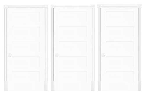 Türumrandung DK02 - Rahmen aus PU Kunststoff weiß, Sets-/ & Komponentenauswahl - Grand Decor (Flachleiste D480) von Grand Decor