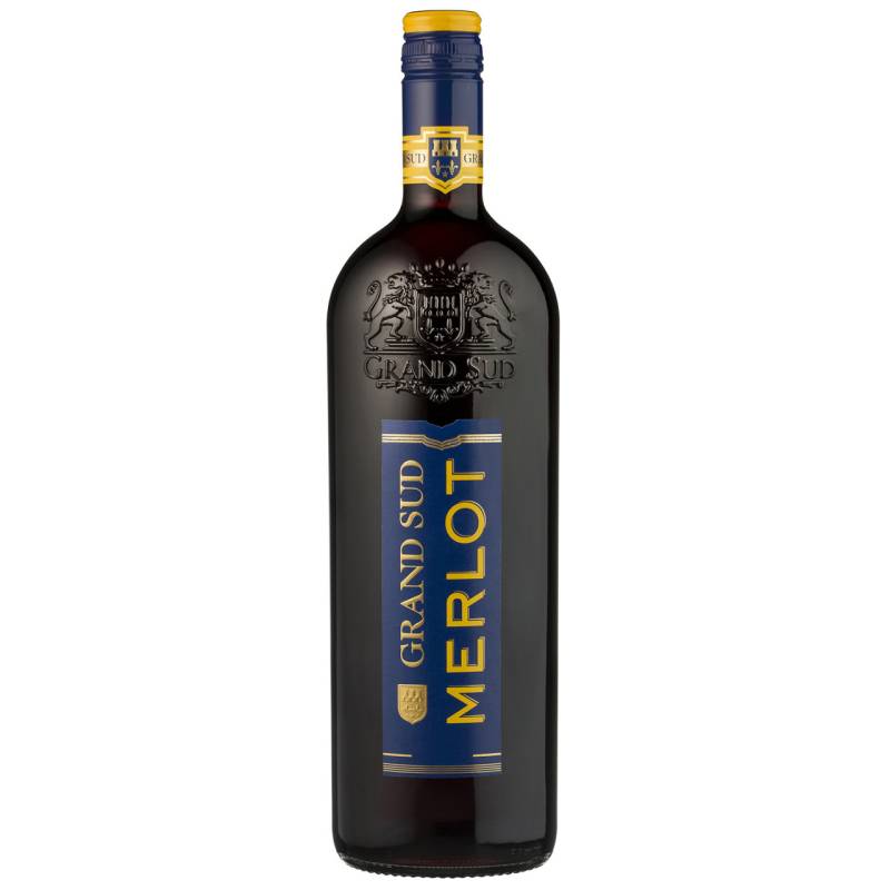 Grand Sud Rotwein Merlot - Vin de pays DOC rot 1 l von Grand Sud